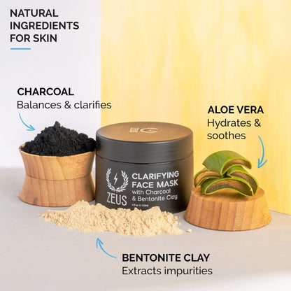 Zeus Clarifying Face Mask ingredients