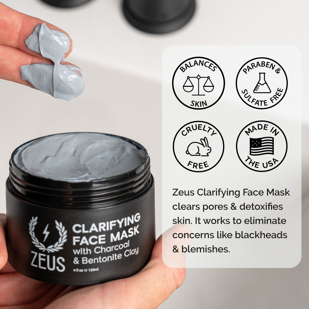 Zeus Clarifying Face Mask usa made