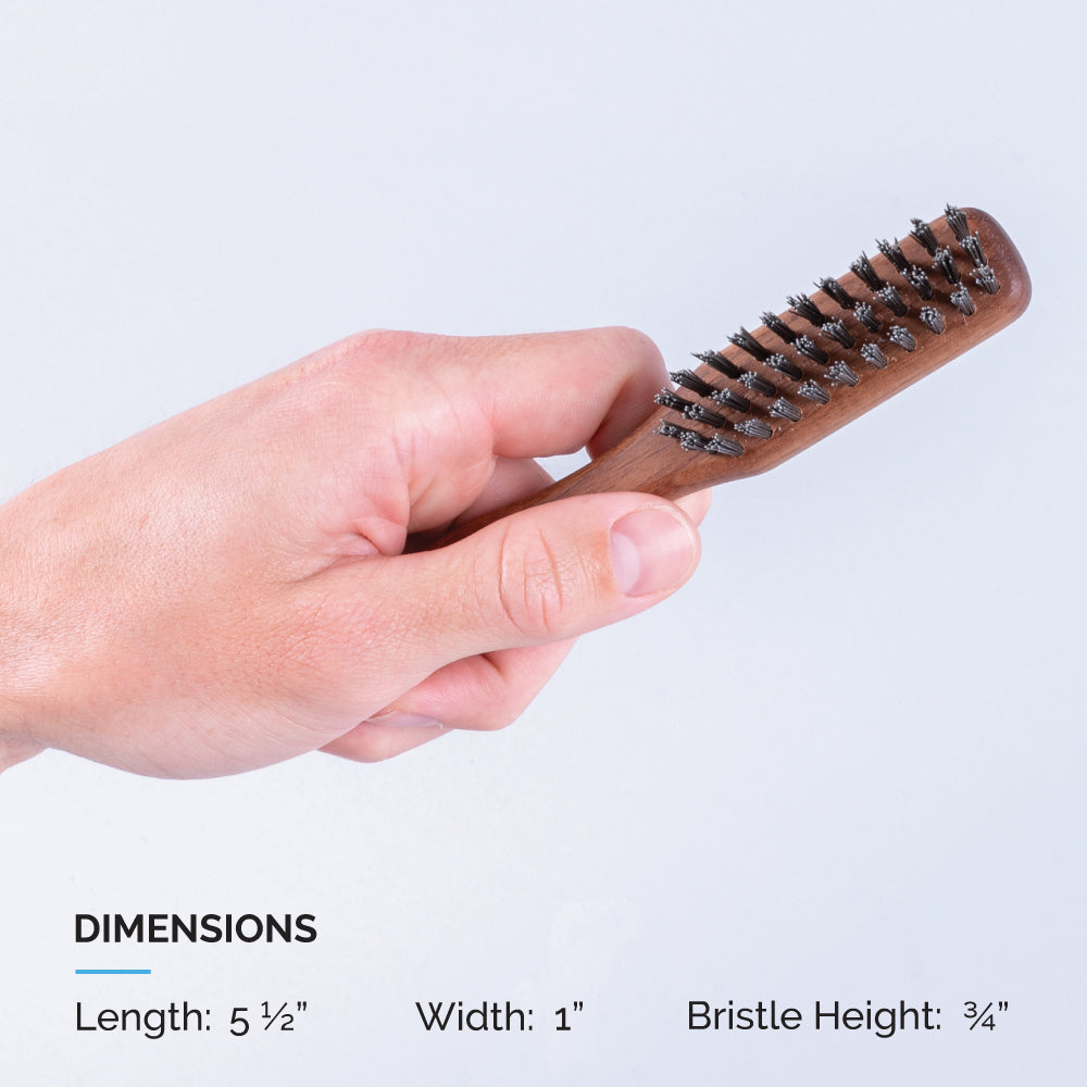 Zeus handle beard brush size