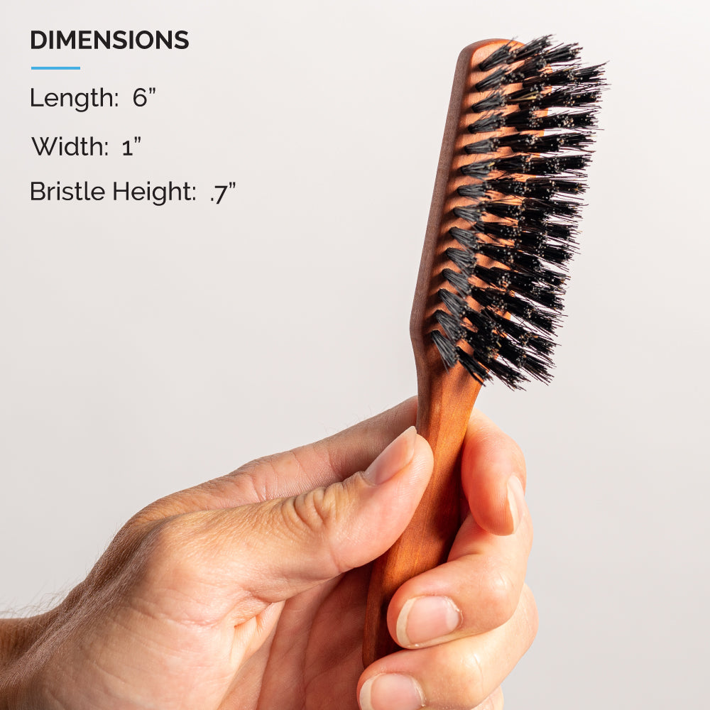 Zeus Large Handle Beard Brush Size