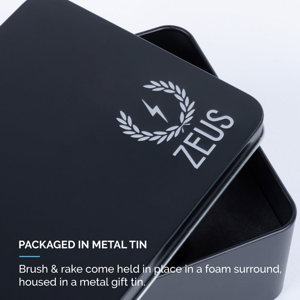 Military Brush + Bristle Cleaner, 100% Boar Bristle