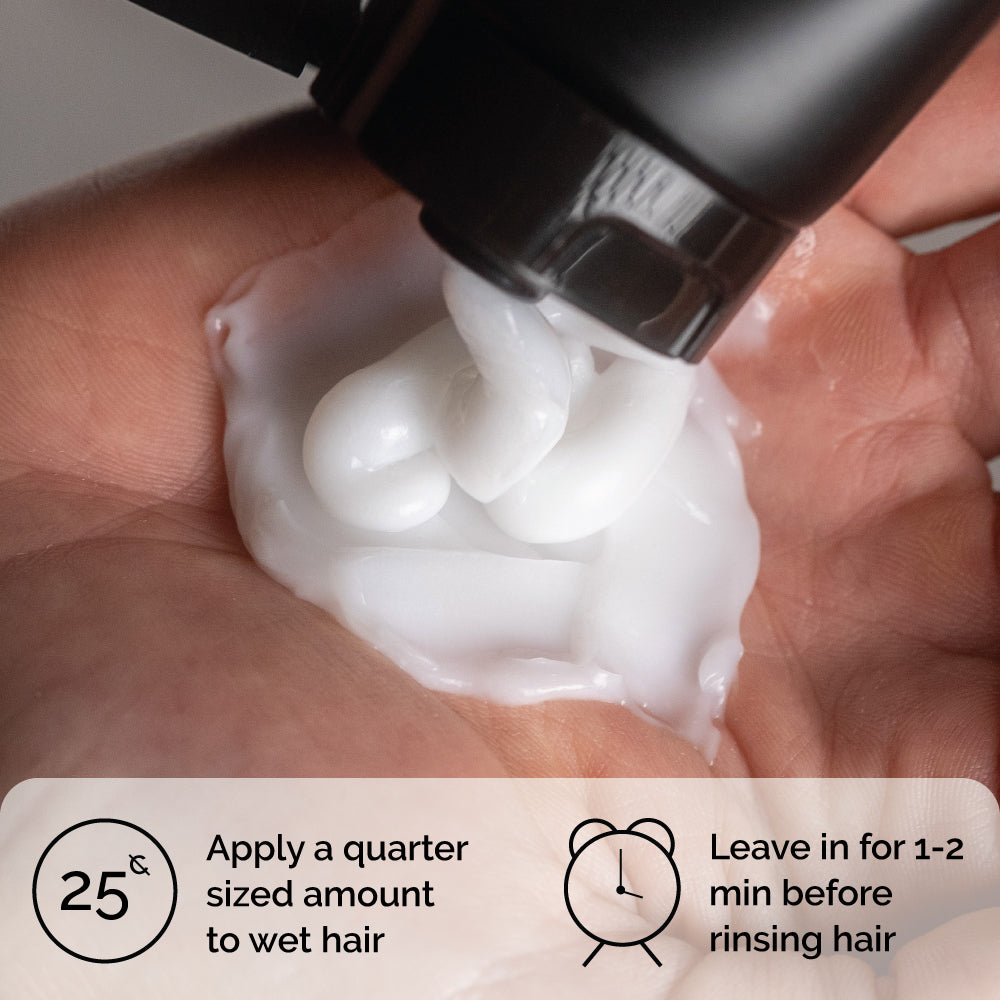 Zeus Moisturizing Hair Conditioner 8oz texture