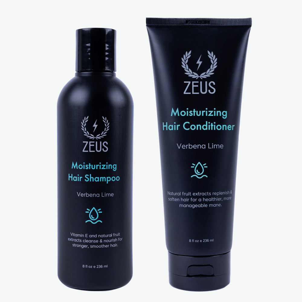 Zeus Moisturizing Hair Wash Set 8oz