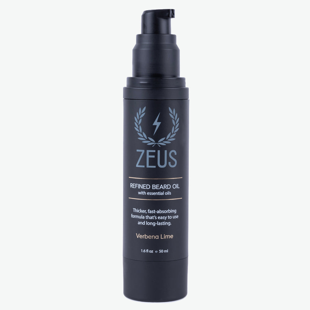 Zeus Refined Beard Oil 1.6oz Verbena Lime