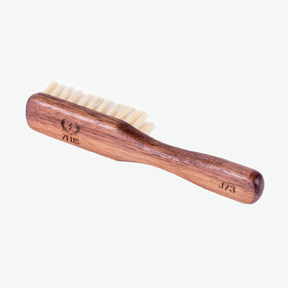 Handled Mustache & Beard Brush, BioniFil Bristle (Vegan)