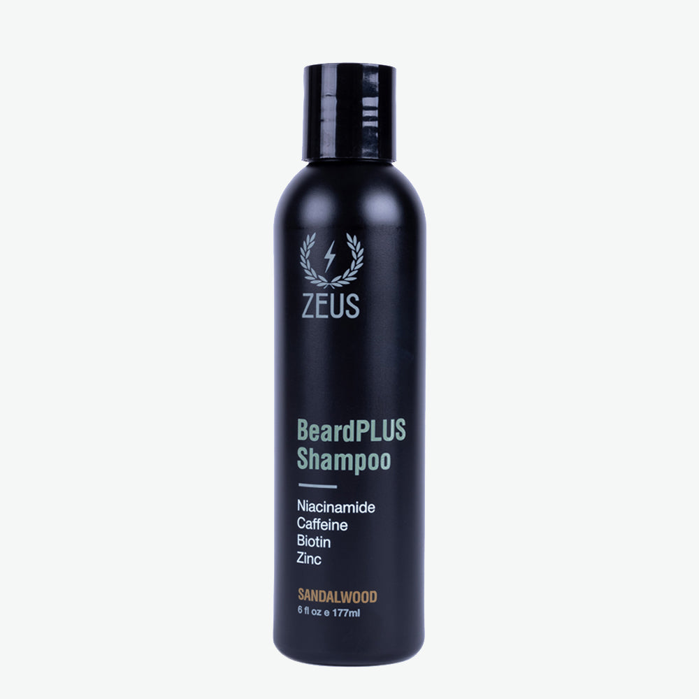 Zeus BeardPLUS Shampoo, 6 fl oz, sandalwood