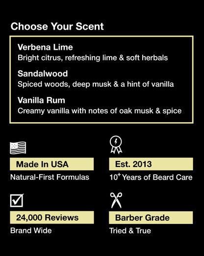 ZEUS Beard Balm Leave‑In Conditioner for Men