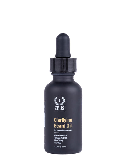 ZEUS Clarifying Beard Oil for Men