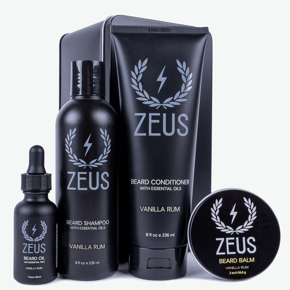 Everyday Beard Care Kit, Natural Oil