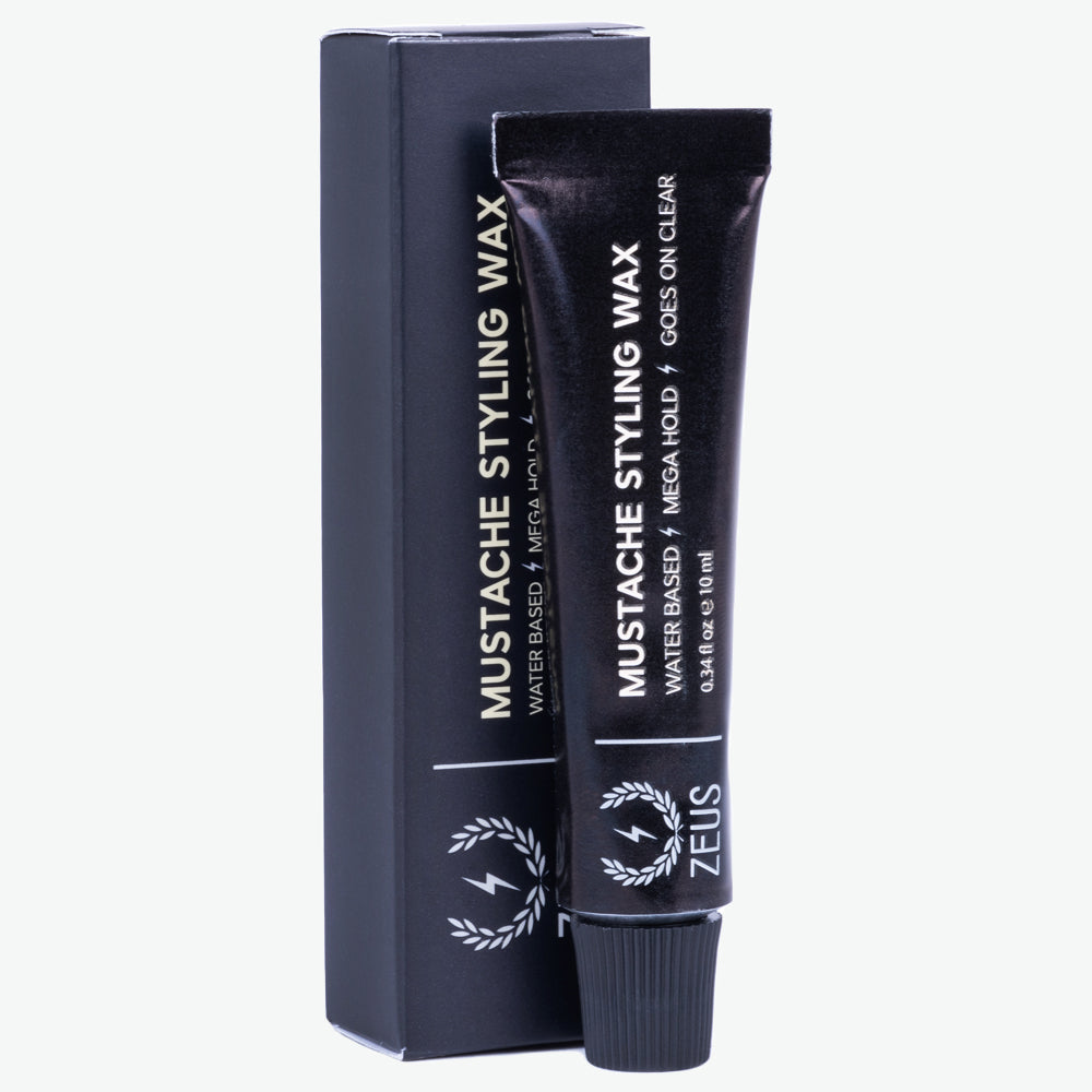 Zeus Mega Hold Mustache Wax single tube