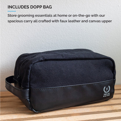 Zeus dopp bag information