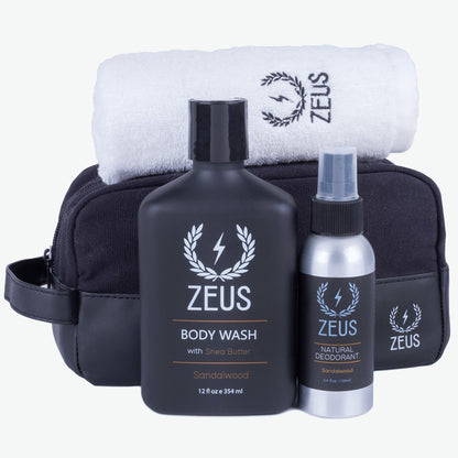 Zeus Body Care Gift Set, sandalwood