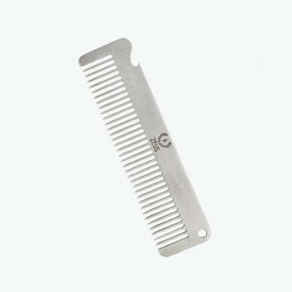Zeus Stainless Steel Comb with Bottle Opener - F21