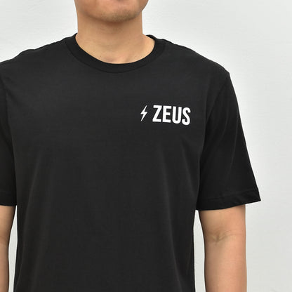 Zeus 100% Cotton, Bolt Graphic Tee front