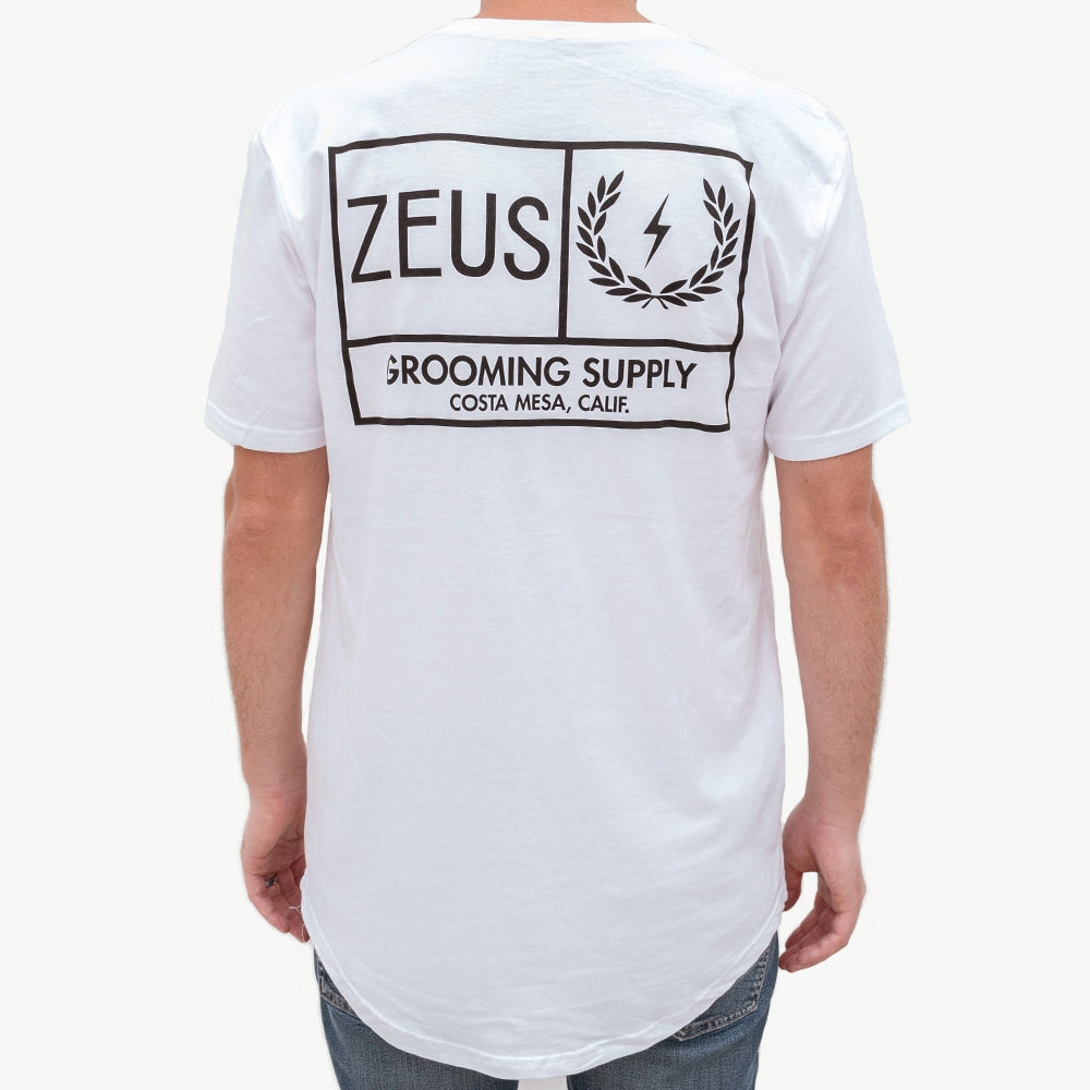 Zeus 100% Cotton, Bolt Graphic Tee back