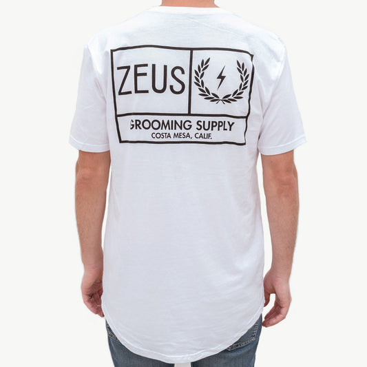 Zeus 100% Cotton, Bolt Graphic Tee back