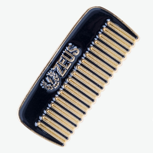 Zeus Comb Enamel Pin