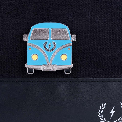 Vintage Bus Enamel Pin