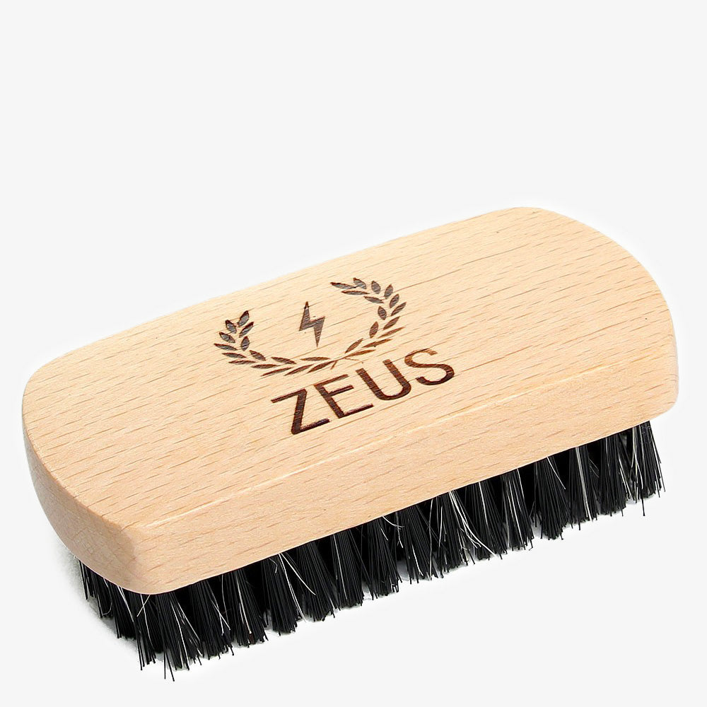 Zeus Mixed Boar Bristle Beard Brush - X94