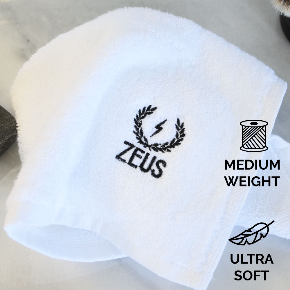 Zeus 100% Cotton Washcloth is Medium Weight and Ultra Soft