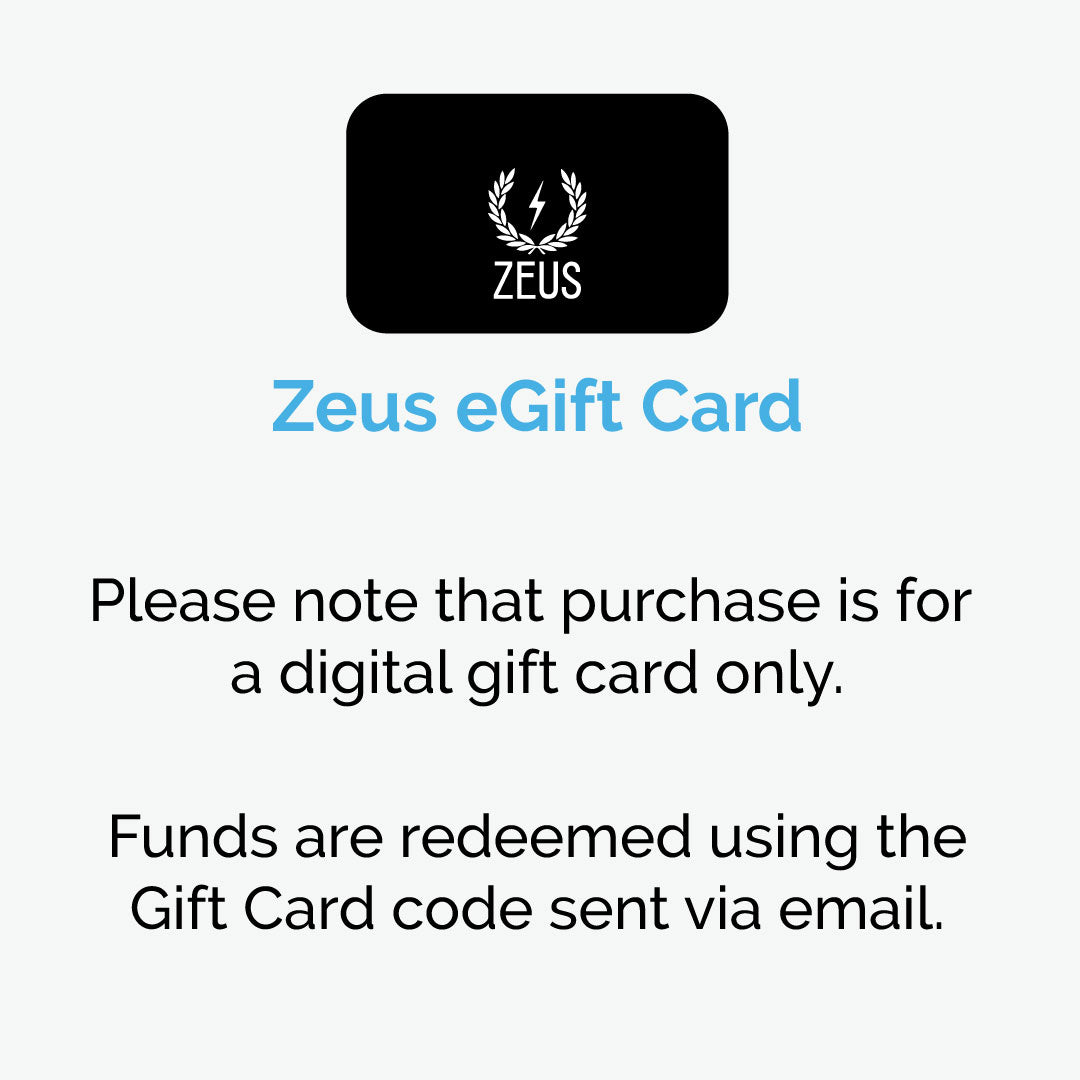 Zeus e-gift card info