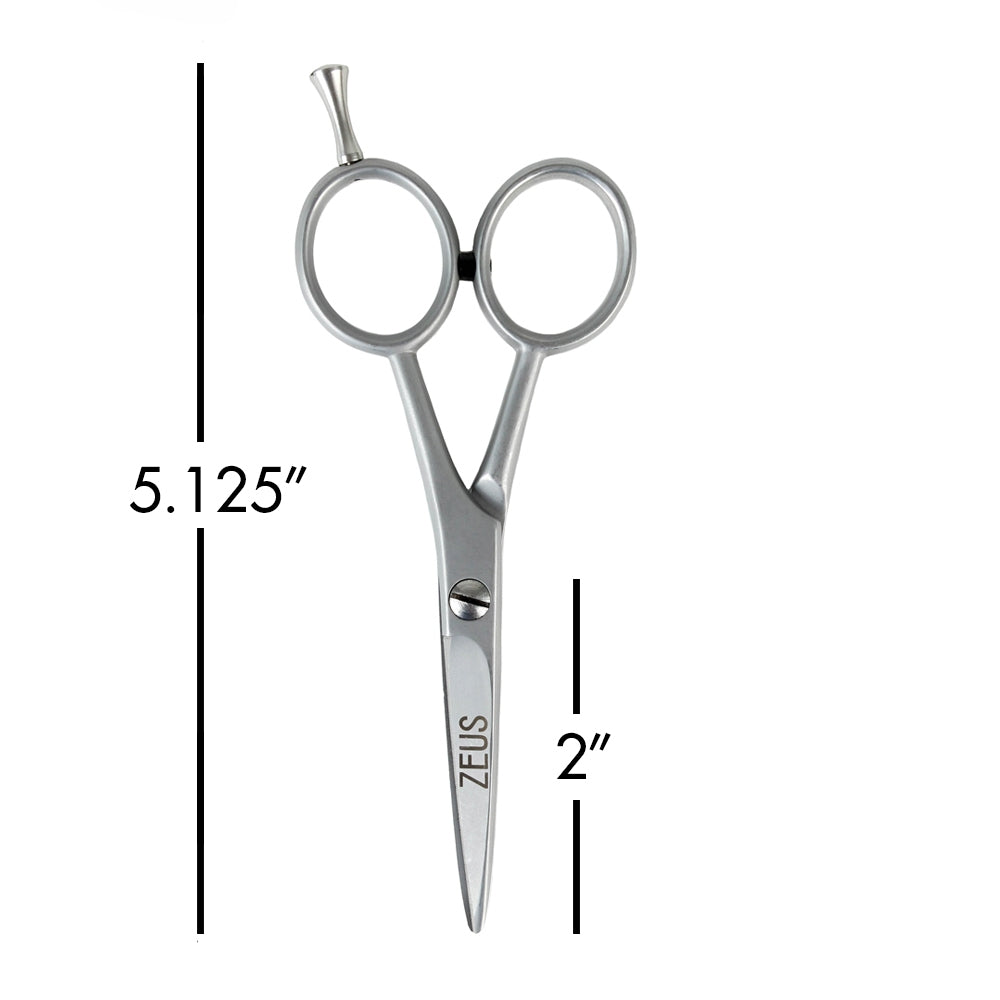 Zeus Handmade German Stainless Steel Scissors dimensions