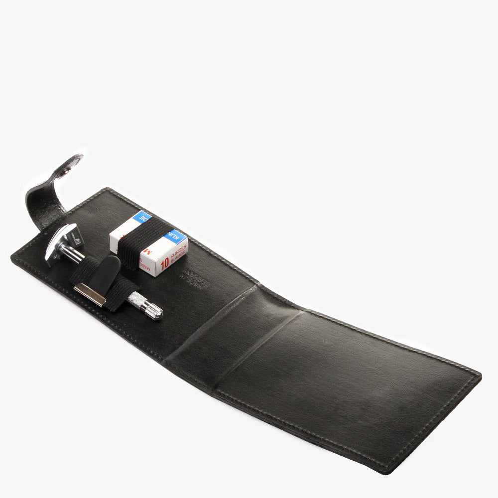 Zeus Mustache and Detailing Safety Razor Set | Zeus