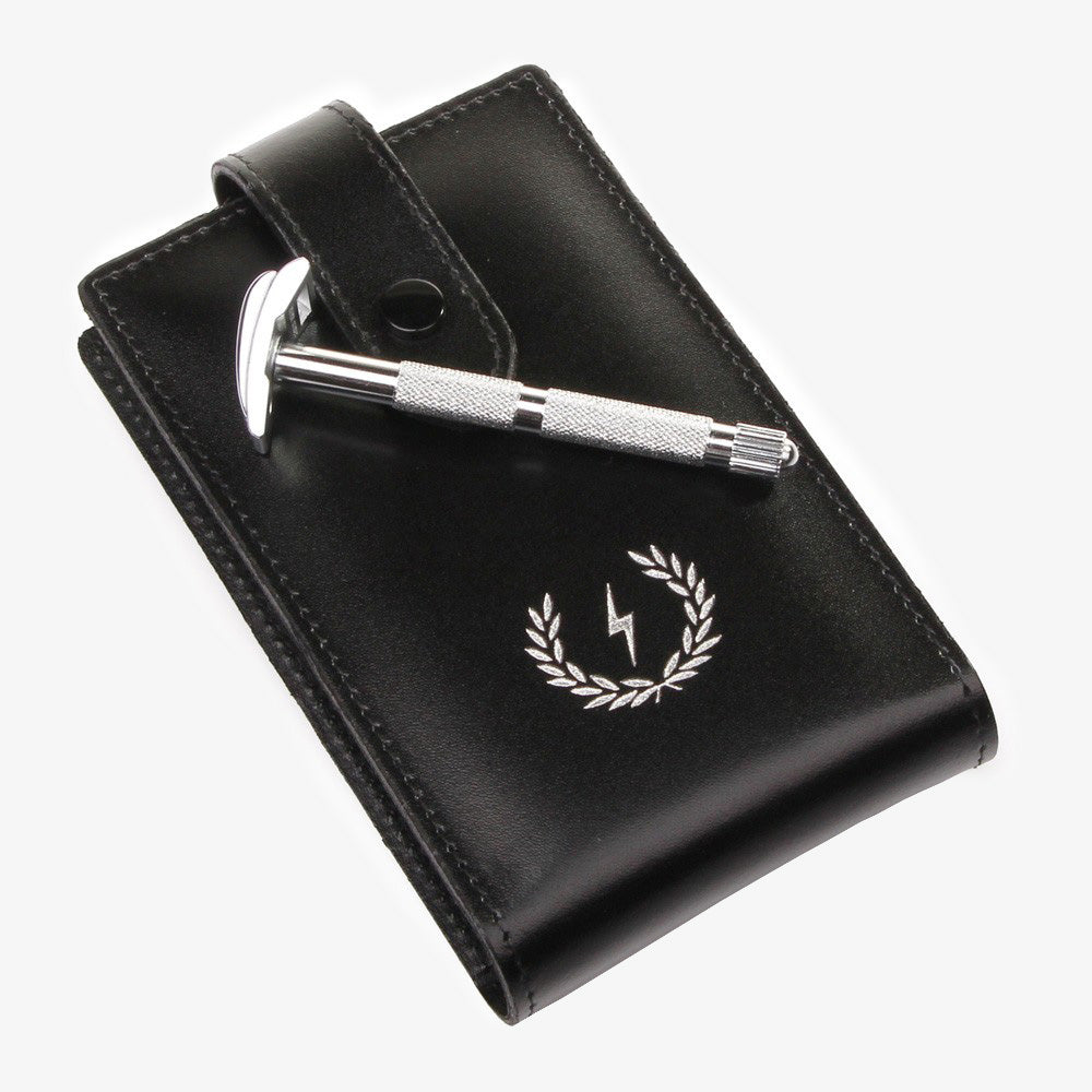 Zeus Mustache and Detailing Safety Razor Set | Zeus