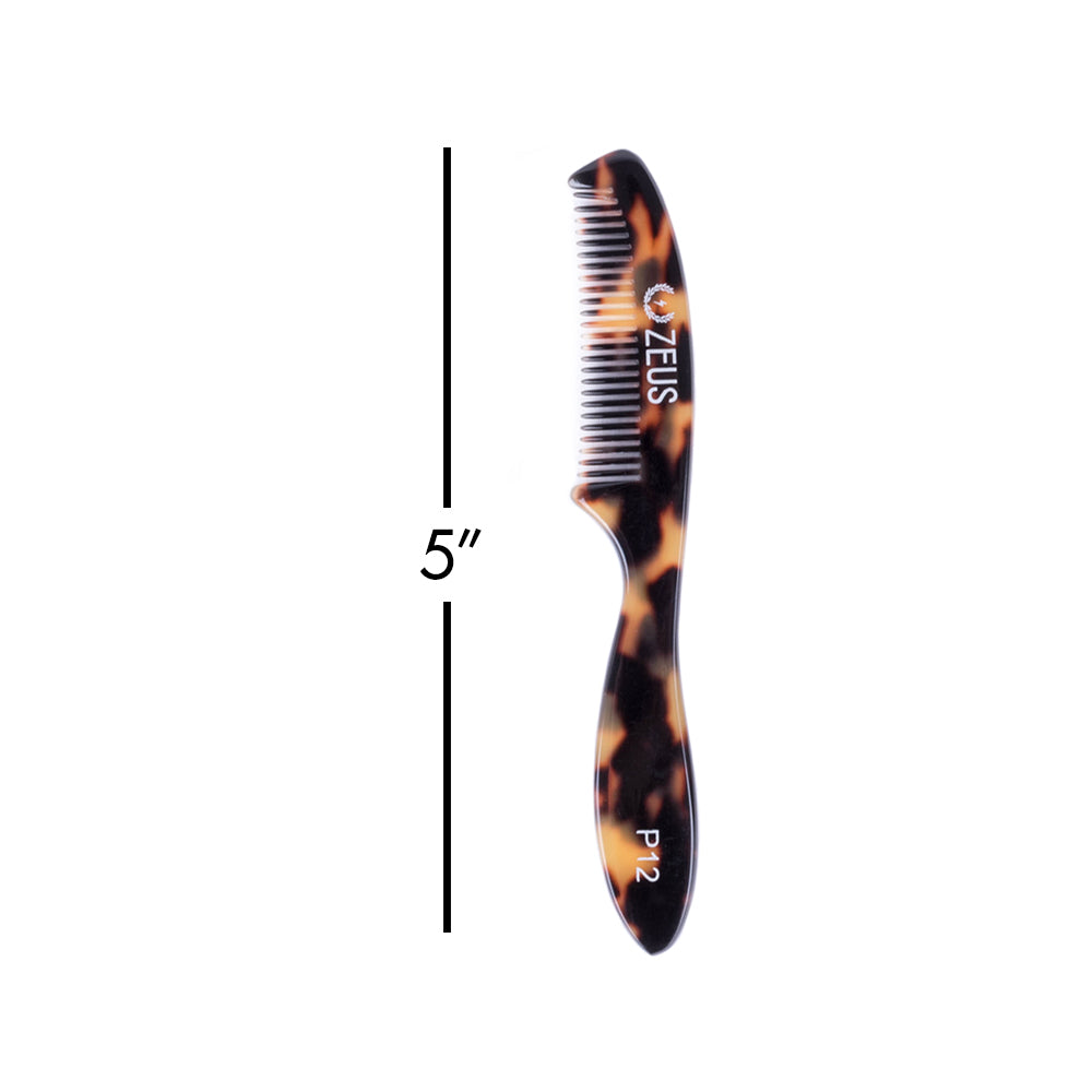 Zeus Large Mustache Comb is 5 inches long