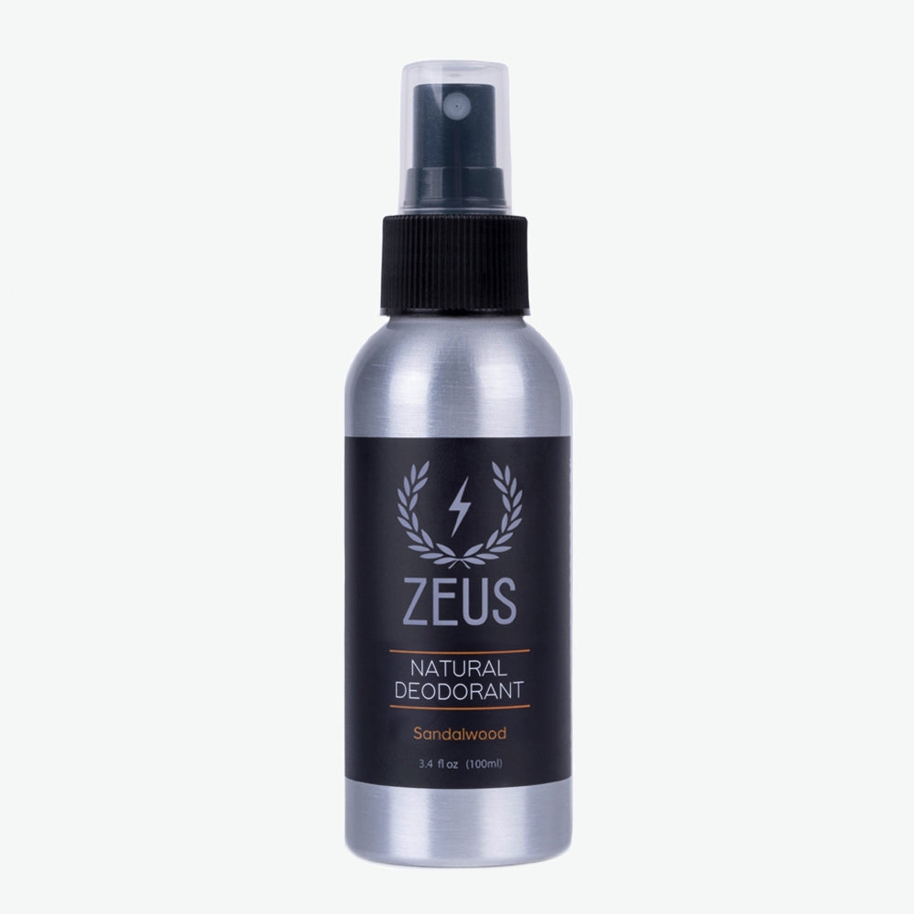 Zeus Natural Deodorant Spray 3.4 fl oz